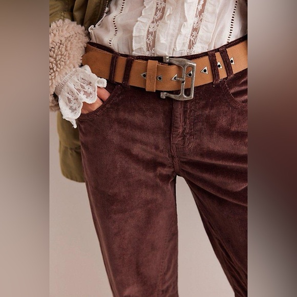 NWOT Free People Women’s We The Free Risk Taker Cord Jeans. Size 26. - Picture 5 of 8